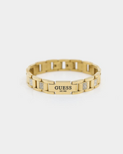 Load image into Gallery viewer, Guess Frontier Crystal Bracelet In 12mm In Gold