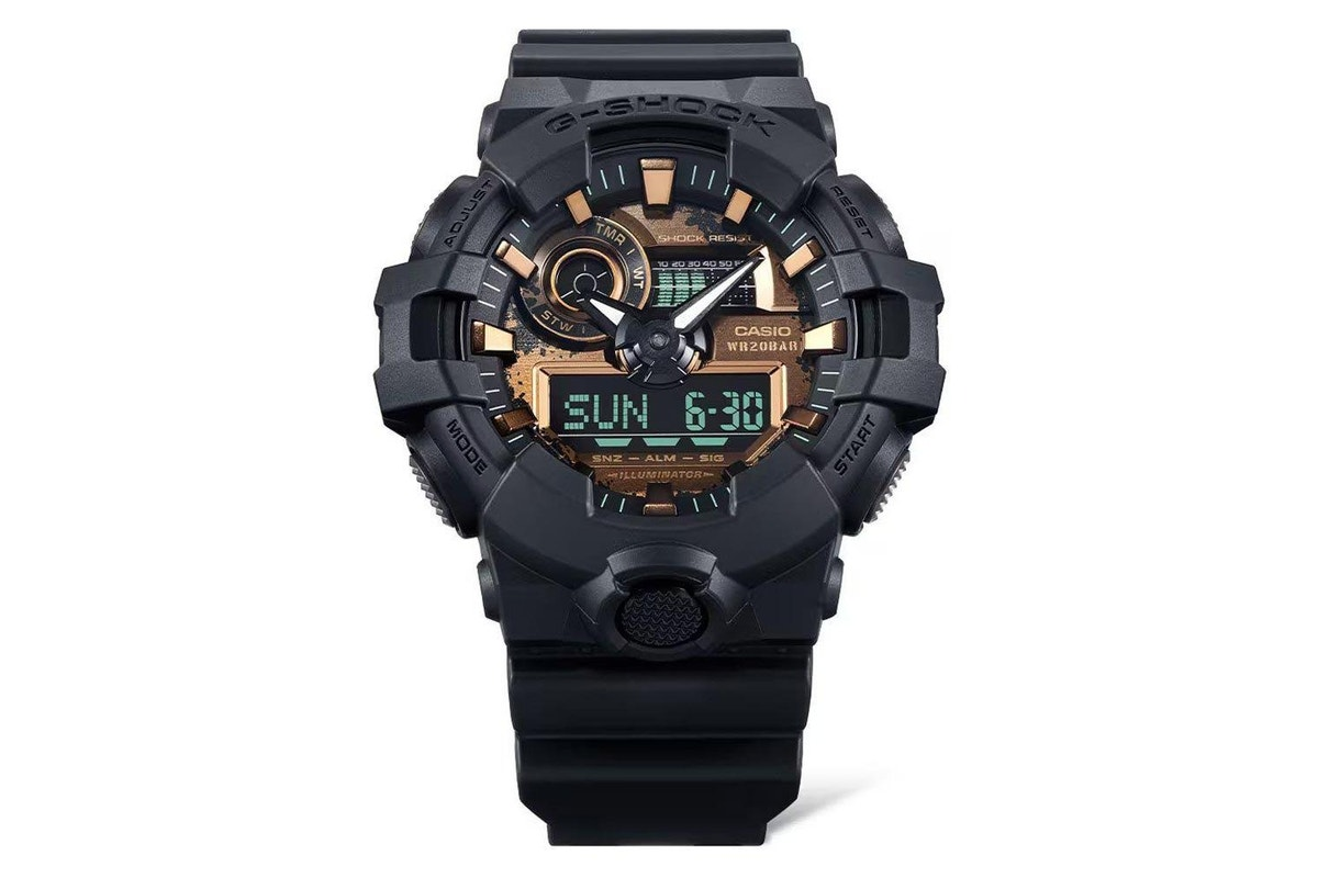 GA-700RC-1A G-Shock Black/Rustic Flair