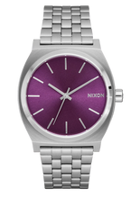 Load image into Gallery viewer, Nixon Time Teller - Silver / Purple Sunray