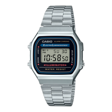Load image into Gallery viewer, A168WA-1W Casio Vintage Silver Watch