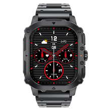 Load image into Gallery viewer, Broadway GK72 Black Rectangle Stylish Sport Watch Amoled Screen Smartwatch