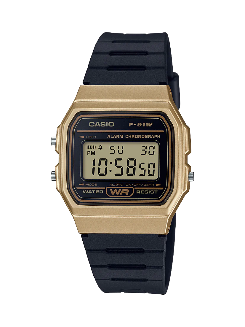 F91WM-9A Casio Digital Gold/Black
