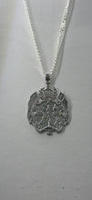 Load image into Gallery viewer, Sterling Silver Tongan Shield Pendant Large Size