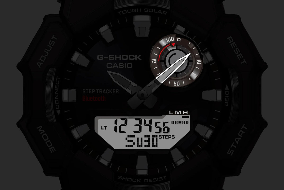 GAB010-1A1 G-Shock Dual Time Bluetooth Solar Watch