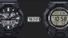 Load image into Gallery viewer, GA010-1A1 Black G-Shock Dual Time Watch