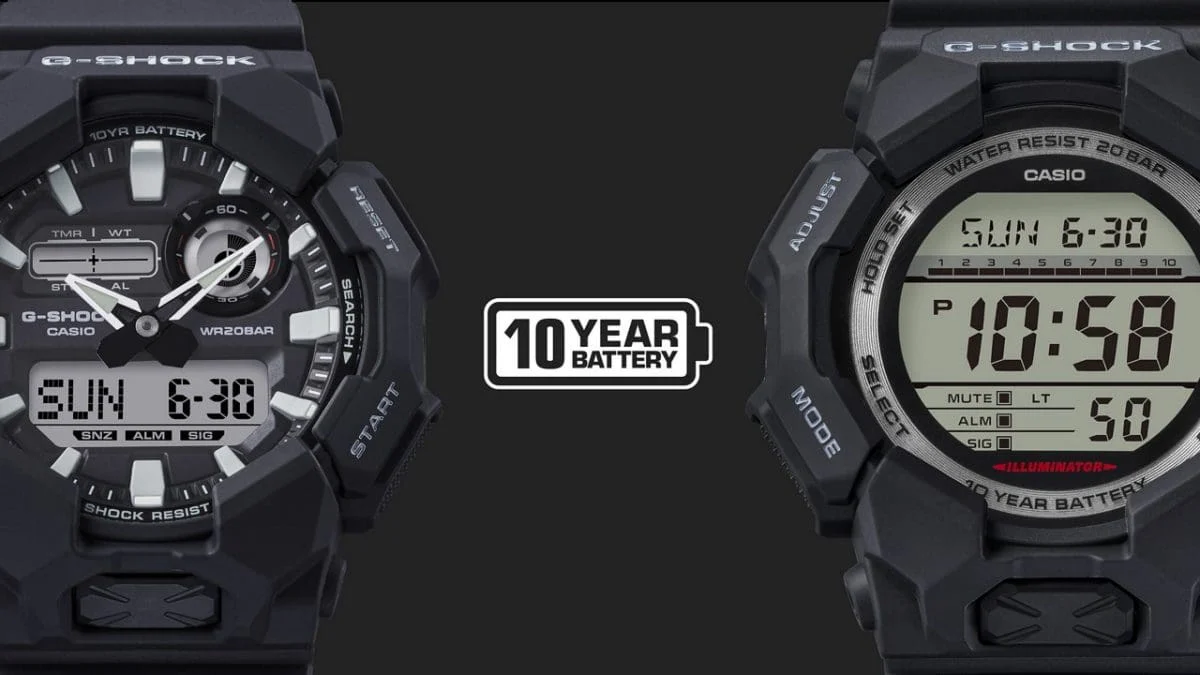 GD010-1D Black G-Shock Digital Watch