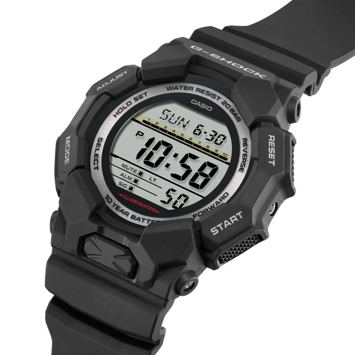GD010-1D Black G-Shock Digital Watch