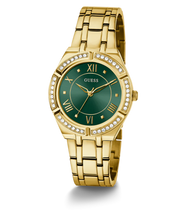 Load image into Gallery viewer, COSMO GREEN DIAL GOLD WOMEN'S WATCH GW0033L8