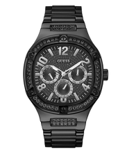 Load image into Gallery viewer, GUESS GW0576G3 Crystalized Case Black Duke Glitz Watch