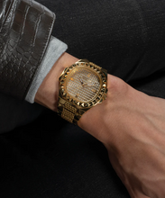 Load image into Gallery viewer, Guess GW0622G1 Gold Rebel Crystal Watch