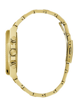 Load image into Gallery viewer, Guess GW0703G2 Gold Equity Green Link Watch