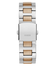 Load image into Gallery viewer, GW0703G4 Equity Men's Watch in Two-tone with Navy Blue Dial