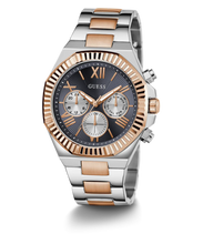 Load image into Gallery viewer, GW0703G4 Equity Men's Watch in Two-tone with Navy Blue Dial