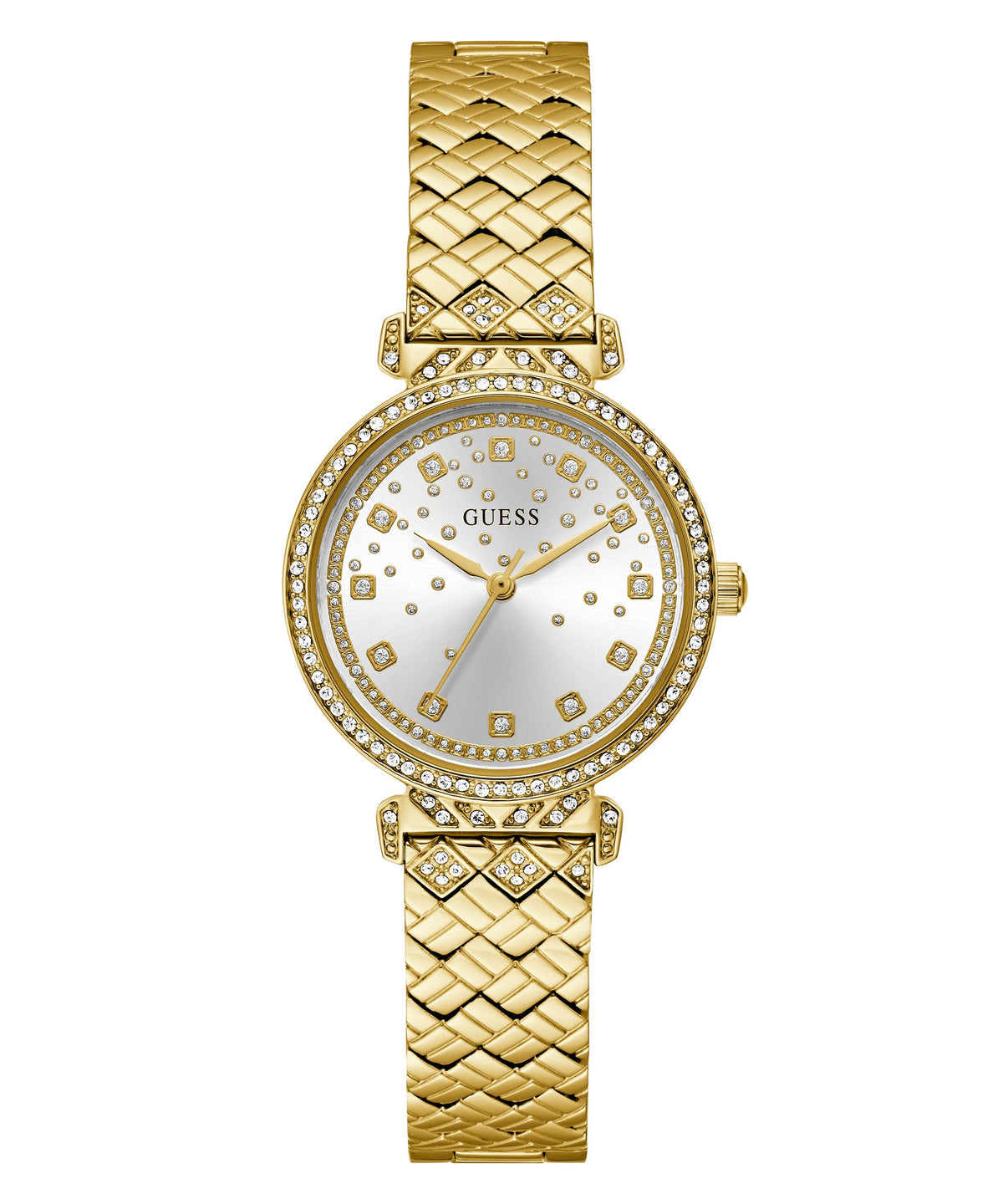 Guess Ladies Enchantment Gold Dial Watch – GW0763L2