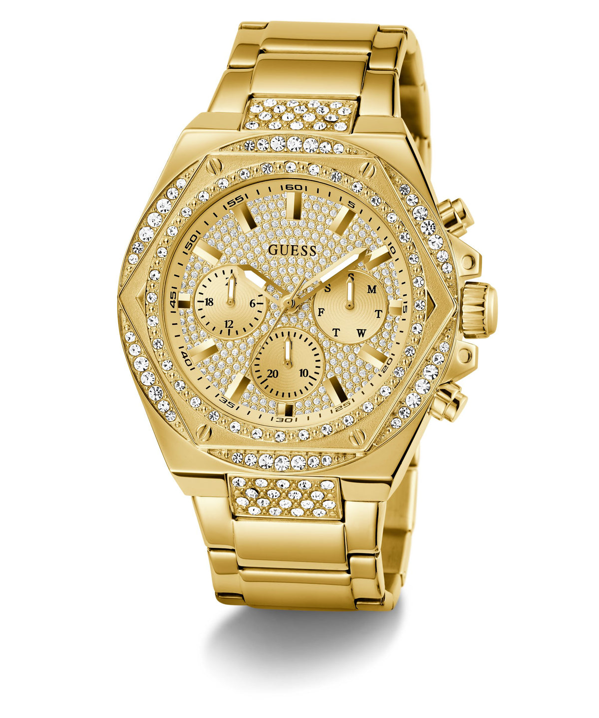 GW0899G2 GUESS Men's Gold Tone Multi-Function Watch