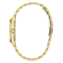 Load image into Gallery viewer, GW0936L2 GUESS Burgundy Sunray Ladies Gold-Tone Analogue Watch