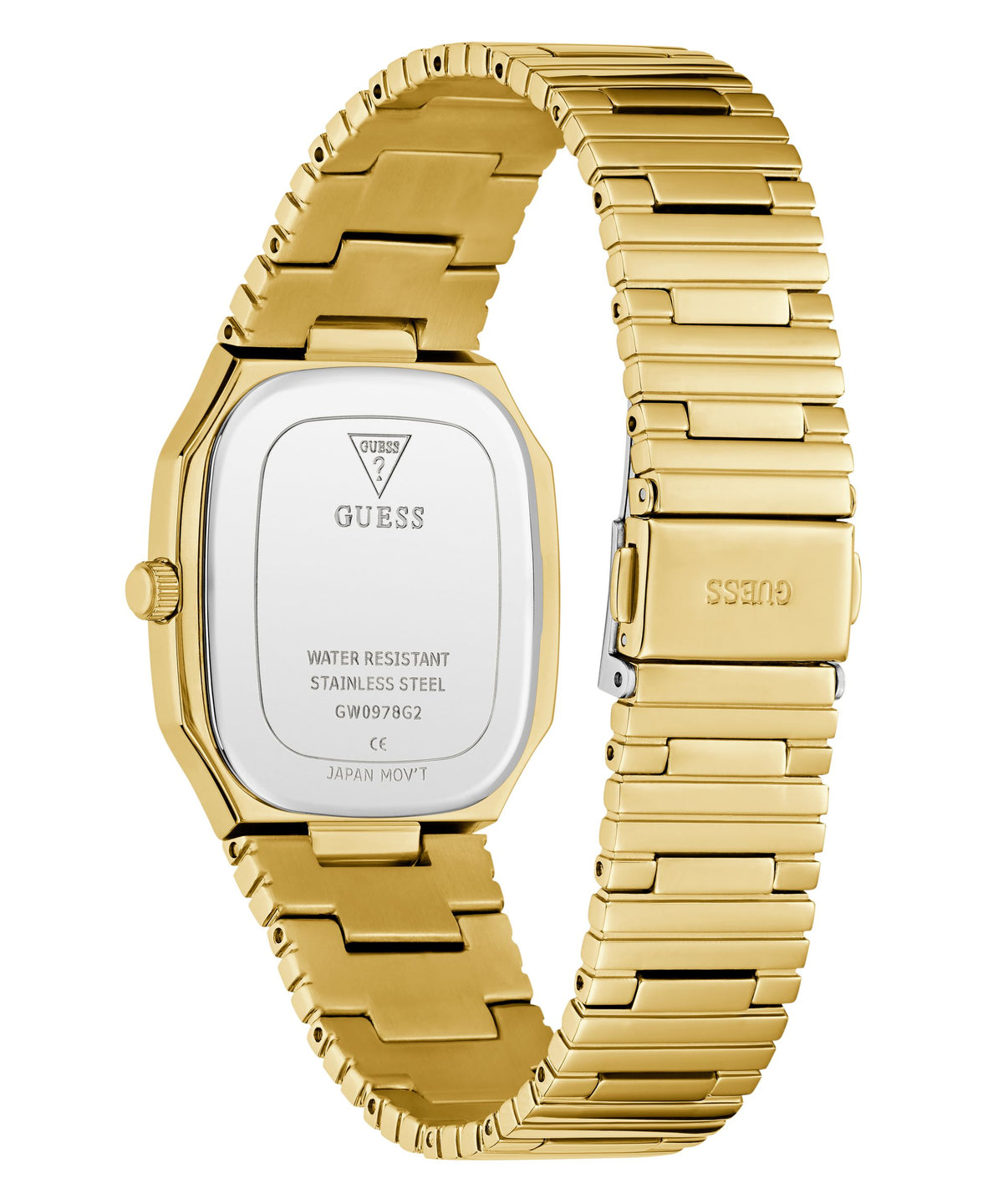 GUESS Gold Tone Date Watch GW0978G2
