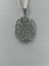 Load image into Gallery viewer, Sterling Silver Tongan Shield Pendant Large Size