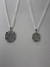 Load image into Gallery viewer, Sterling Silver Tongan Shield Pendant Large Size