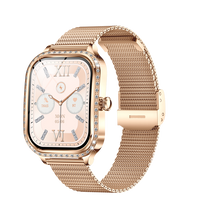 Load image into Gallery viewer, Broadway MK88 Rose Gold Ladies Smart Watch Sparkle Style