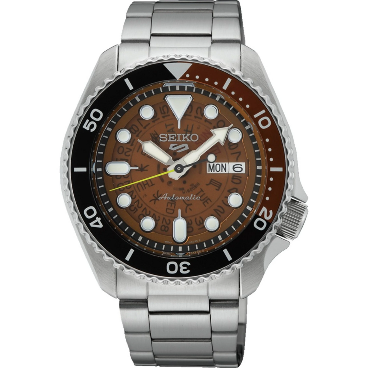 Seiko 5 Sports SRPJ47K SKX "Skeleton Style" Automatic Watch