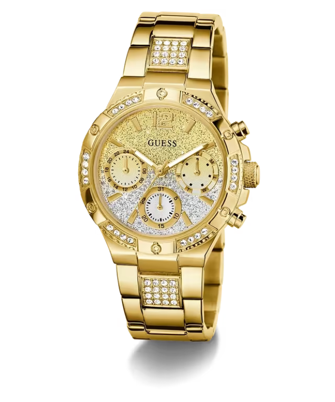 GW0950L2 GUESS Ladies Gold Tone Multi-function Watch