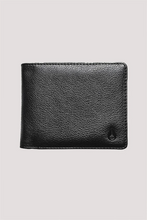 Load image into Gallery viewer, Nixon Pass Vegan Leather Coin Wallet Black