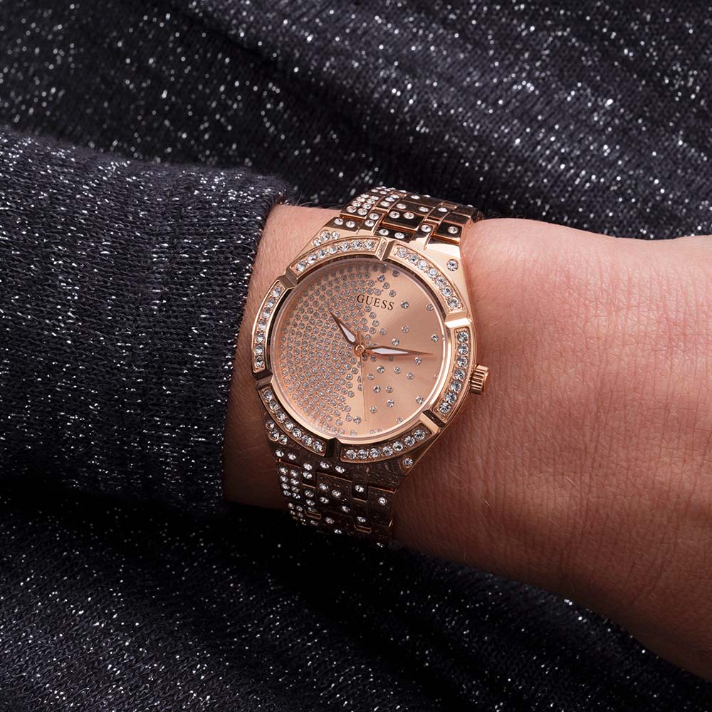 GUESS GW0312L3 AFTERGLOW ROSE GOLD WOMENS WATCH