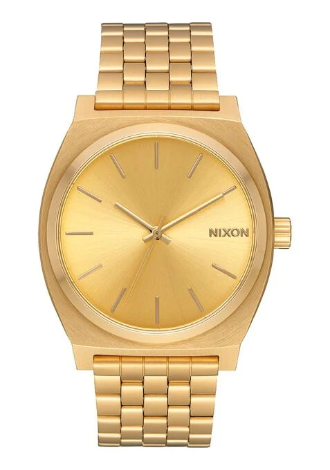 Nixon Time Teller All Gold Gold Broadway Jewellers NZ