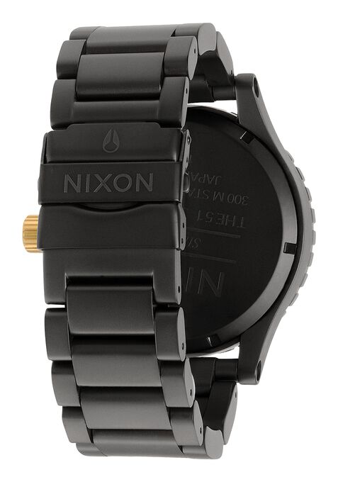 Nixon 51-30 Chrono - Matte Black / Gold