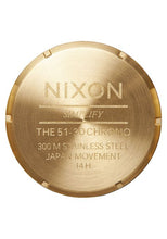 Load image into Gallery viewer, Nixon 51-30 Chrono Gold / Blue Sunray / Gold