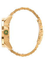 Load image into Gallery viewer, Nixon Corporal SS Gold / Green Sunray / HP Gold
