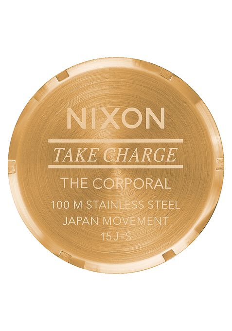 Nixon Corporal SS Gold / Green Sunray / HP Gold