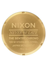 Load image into Gallery viewer, Nixon Sentry Chrono All Gold