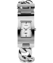 Load image into Gallery viewer, Timex x UFC Championship ID Bracelet Watch Silver TW2V55600
