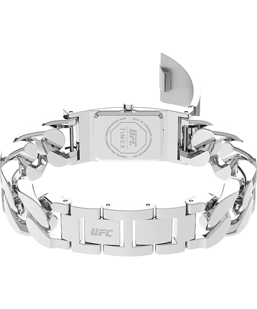 Timex x UFC Championship ID Bracelet Watch Silver TW2V55600