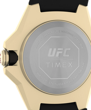 Load image into Gallery viewer, Timex x UFC Pro Gold Dial / Black Silicone TW2V57100JR Watch