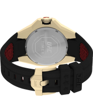 Load image into Gallery viewer, Timex x UFC Pro Gold Dial / Black Silicone TW2V57100JR Watch