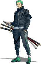 Load image into Gallery viewer, SRPH67K1 Seiko 5 Sports ONE PIECE Limited Edition Zoro Watch