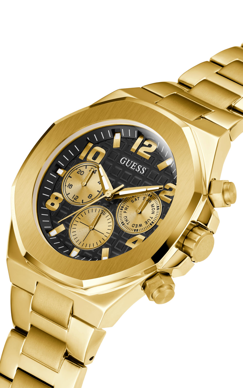 Guess GW0489G2 Sport Chronograph 46mm Stainless Steel Band