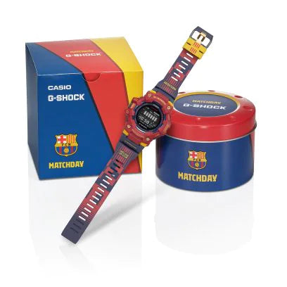 GBD100BAR-4 G-Shock FC BARCELONA MATCH DAY Collaboration Model Watch
