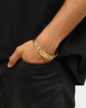 Load image into Gallery viewer, Guess Frontier Crystal Bracelet In 12mm In Gold
