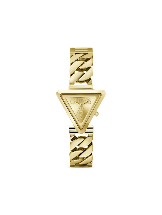 Guess Ladies Fame Triangle Case Gold Case & Band – GW0859L2