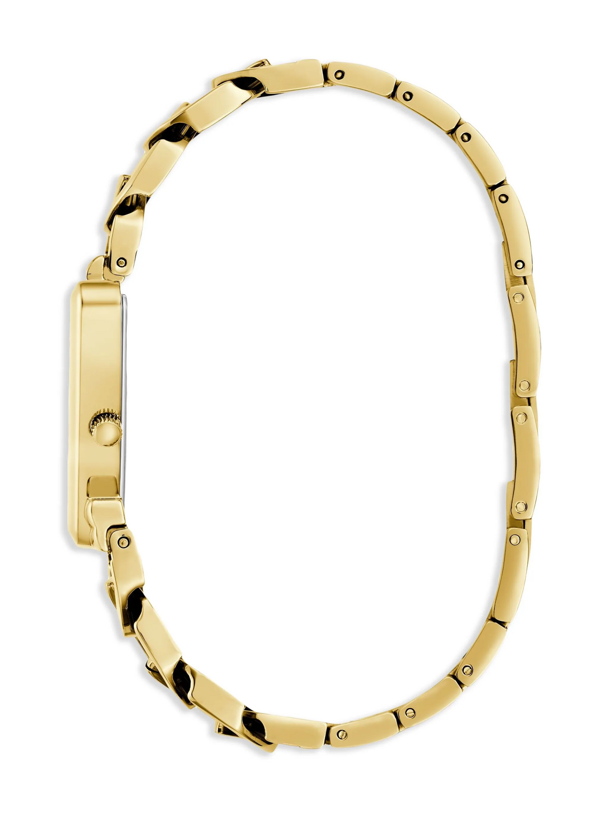 Guess Ladies Fame Triangle Case Gold Case & Band – GW0859L2