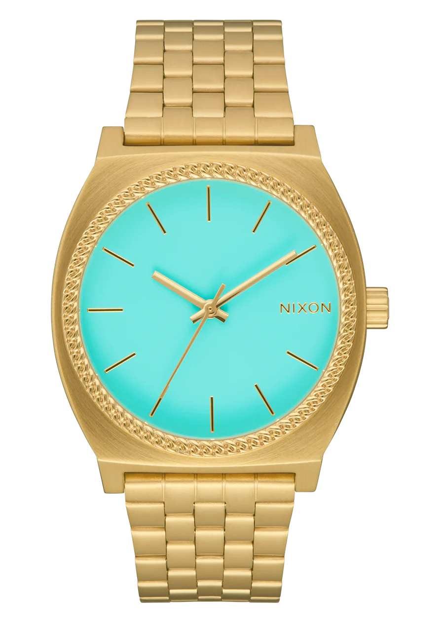Nixon Time Teller Gold / Turquoise / Gold