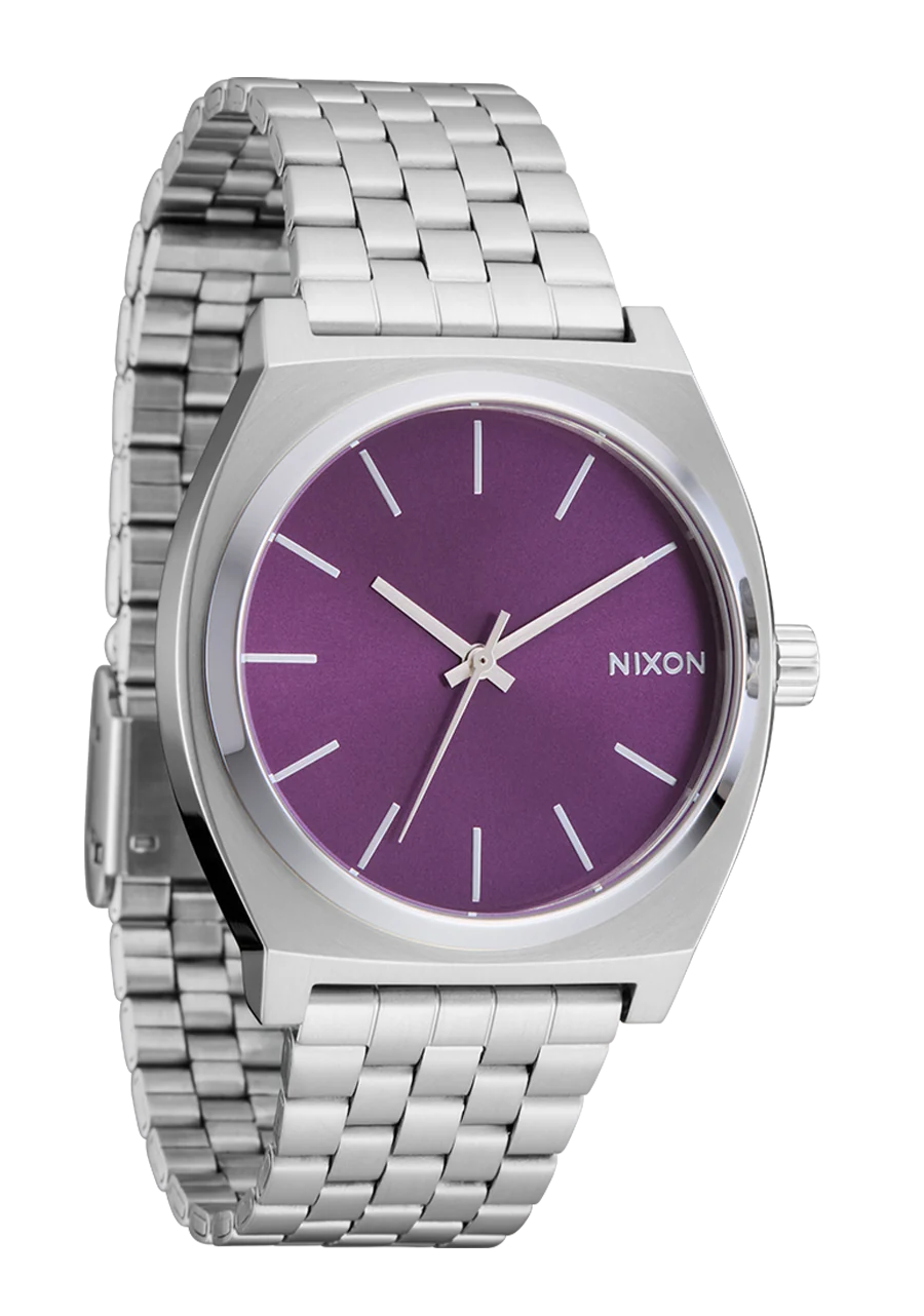 Nixon Time Teller - Silver / Purple Sunray