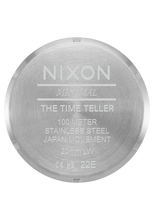 Load image into Gallery viewer, Nixon Time Teller - Silver / Purple Sunray
