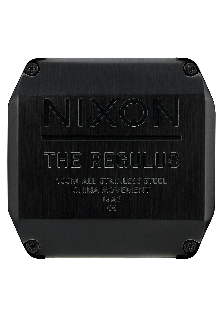 Nixon Regulus Stainless Steel Watch All Black
