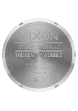 Load image into Gallery viewer, Nixon Sentry Wobble - Silver / Purple Sunray
