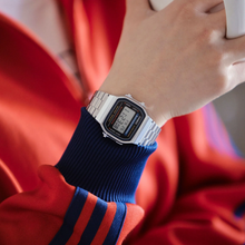 Load image into Gallery viewer, A168WA-1W Casio Vintage Silver Watch
